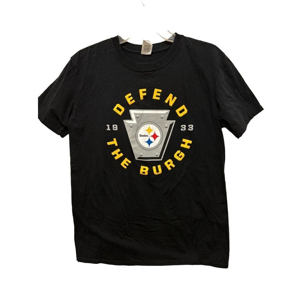 Men's Pittsburgh Steelers Fanatics Branded Black Team Lockup T-Shirt